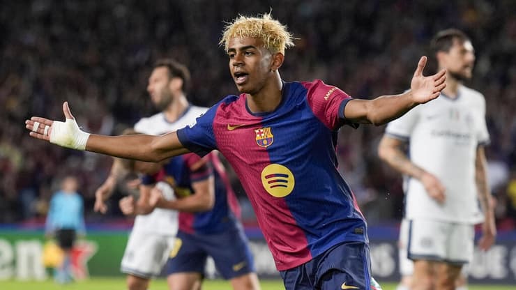 שחקן ברצלונה לאמין ימאל