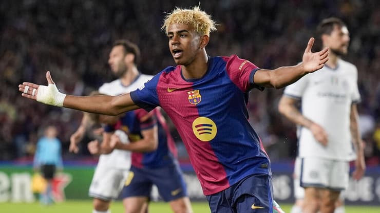 שחקן ברצלונה לאמין ימאל