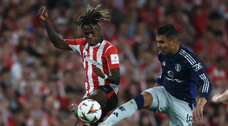 ניקו וויליאמס במאבק עם קאסמירו