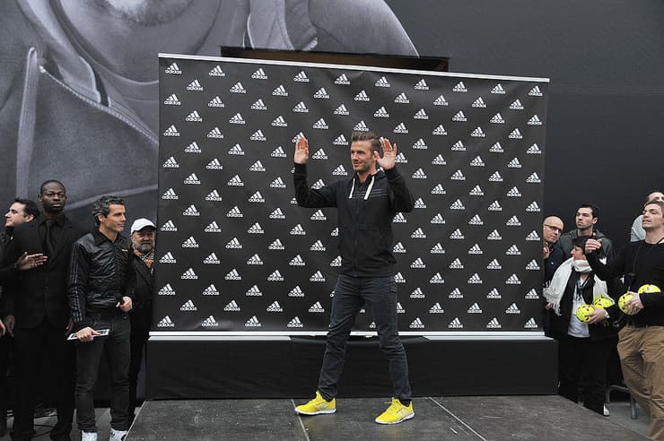 חוזה לכל החיים עם אדידס (צילום: Pascal Le Segretain/Getty Images) דייויד בקהאם אדידס