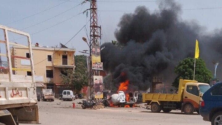 תקיפת רכב במיס אל-ג'בל