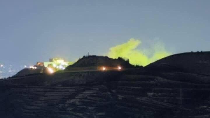 תקיפה באזור אל-רוטה שליד דמשק