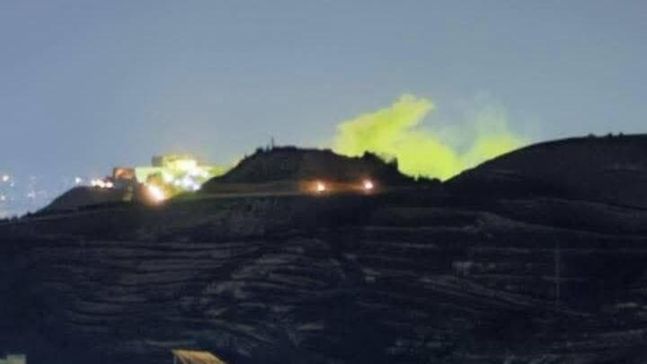 תקיפה באזור אל-רוטה שליד דמשק