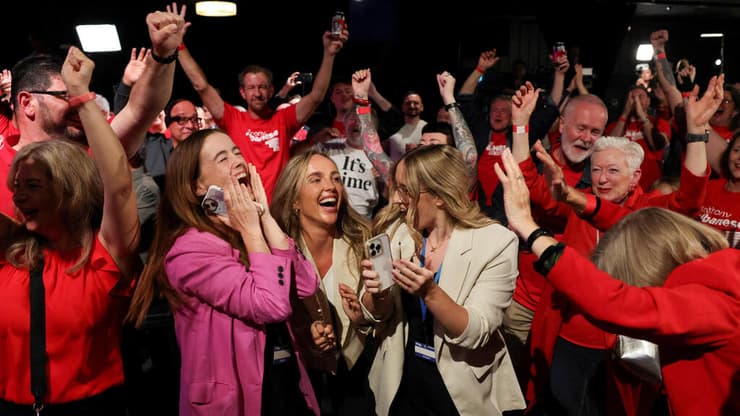 מנהיג הלייבור ימשיך לקדנציה נוספת (צילום: REUTERS/Hollie Adams) בחירות באוסטרליה