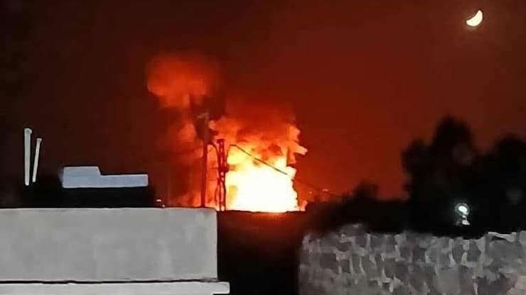 התקיפות באיזרע שבמחוז דרעא