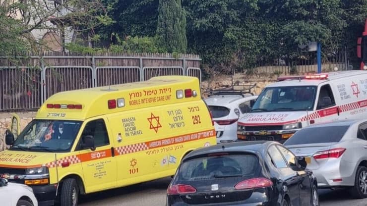 זירת הרצח בשפרעם (צילום: תיעוד מבצעי מד"א) זירת רצח שפרעם ירי