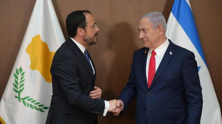 ראש הממשלה נתניהו נפגש עם נשיא קפריסין כריסטודולידיס
