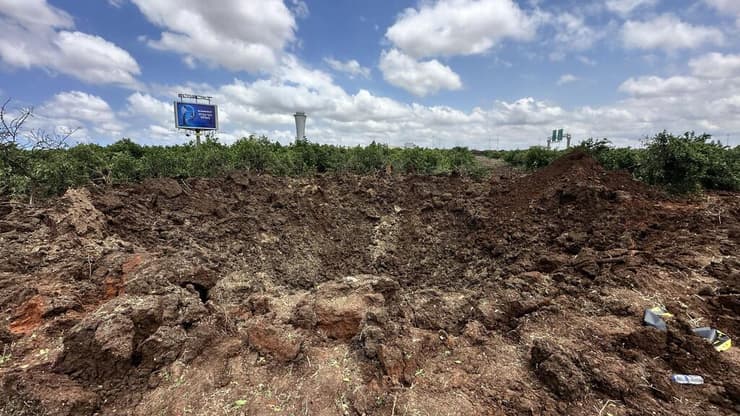 זירת הנפילה בנתב"ג