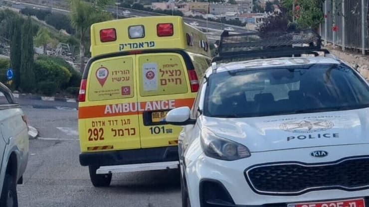 צילום: תיעוד מבצעי מד"א זירת רצח שפרעם ירי