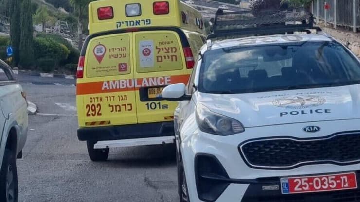 ארכיון (צילום: תיעוד מבצעי מד"א) זירת רצח שפרעם ירי