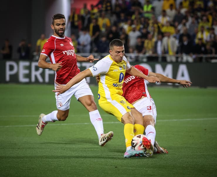 ונבלם (צילום: עוז מועלם) בלטקסה בולם את אושר דוידה