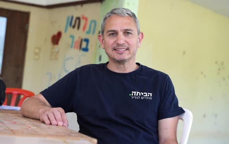 רועי פיאטקה, פעיל ארגון "הביתה. חוזרים לגליל" (צילום: אפי שריר) רועי פיאטקה, פעיל ארגון "הביתה. חוזרים לגליל"