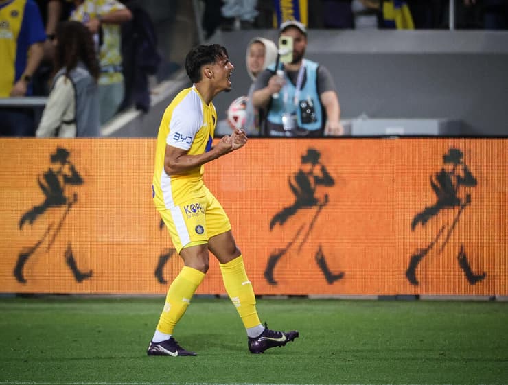 מכבי חזרה מהר. פטאצ'י חוגג את השוויון (צילום: עוז מועלם) פטאצ'י חוגג את השוויון