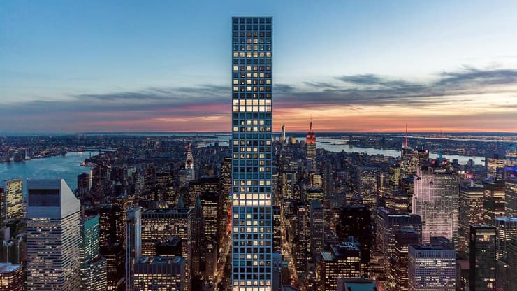 מגדל שדרות מדיסון 432 במנהטן (צילום: DBOX for CIM Group/Macklowe Properties) מגדל שדרות מדיסון 432 במנהטן