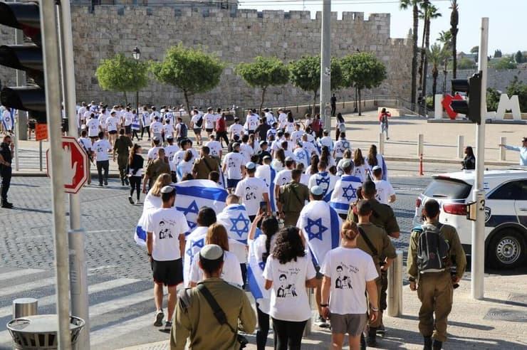 המסע לזכר לוחמי דובדבן בשנה שעברה   