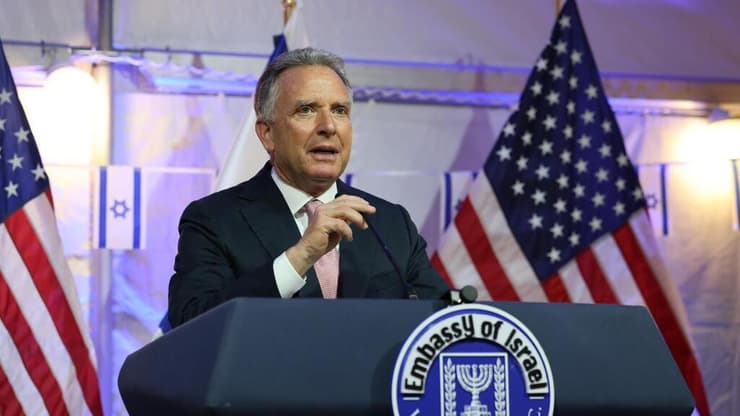 שליחו של טראמפ סטיב וויטקוף באירוע ליום העצמאות אצל שגריר ישראל בוושינגטון