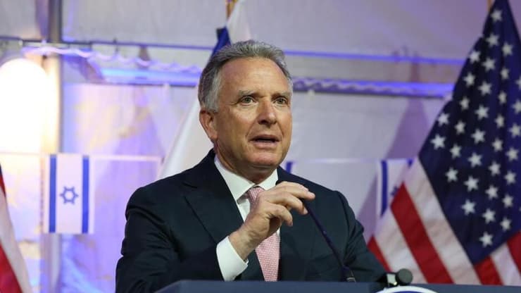 שליחו של טראמפ סטיב וויטקוף באירוע ליום העצמאות אצל שגריר ישראל בוושינגטון