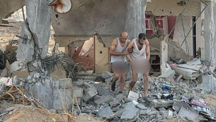 רגעי המעצר של המחבלים שנכנעו בשכונת 'שאבורה' ברפיח