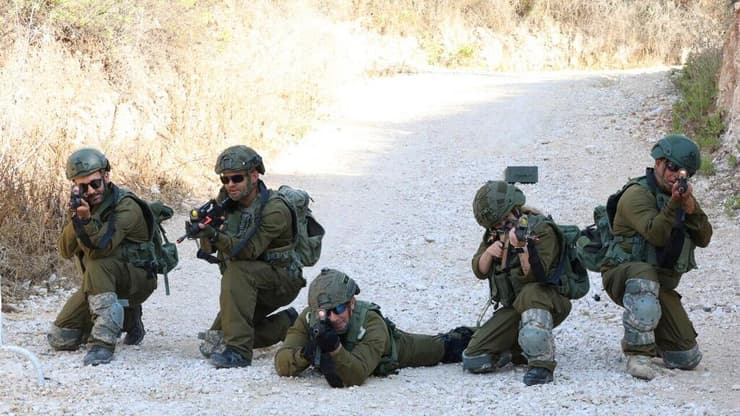 אימון של אוגדת גלעד, חטיבת יהונתן