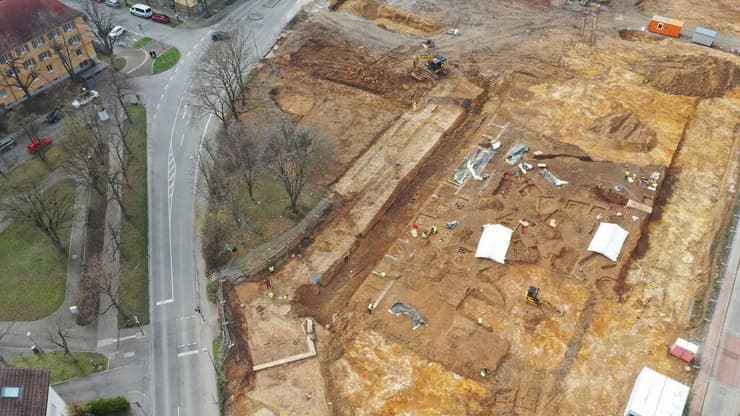 בית הקברות לסוסים שנחשף ברובע באד קנשטאט של העיר שטוטגרט