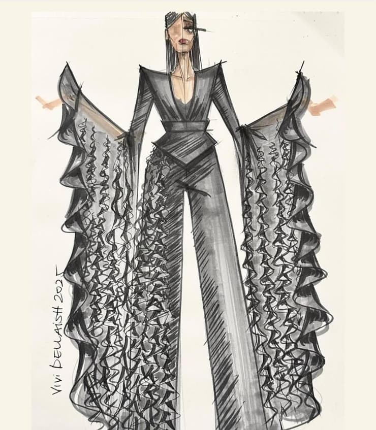 הלוק של יובל רפאל לאירוויזיון 2025