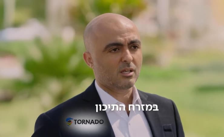 אליהו יוסיאן בפרסומת למזגן טורנדו 
