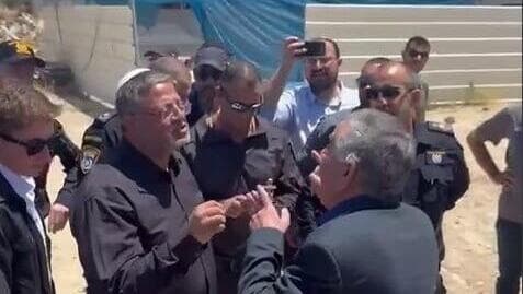 ראש עיריית רהט מתעמת עם השר איתמר בן גביר