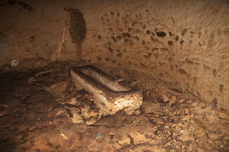 תוכנו של אחד המבנים העתיקים בדונגולה העתיקה שבסודן (צילום: Sergey-73, Shutterstock) תוכנו של אחד המבנים העתיקים בדונגולה העתיקה שבסודן