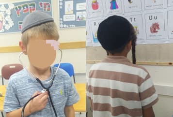 תלמידים לומדים לימודי ליבה בבית ספר ממלכתי חרדי