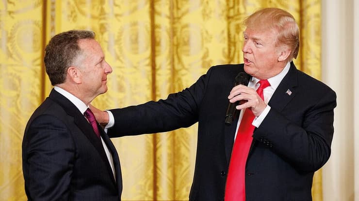 דונלד טראמפ וסטיב וויטקוף