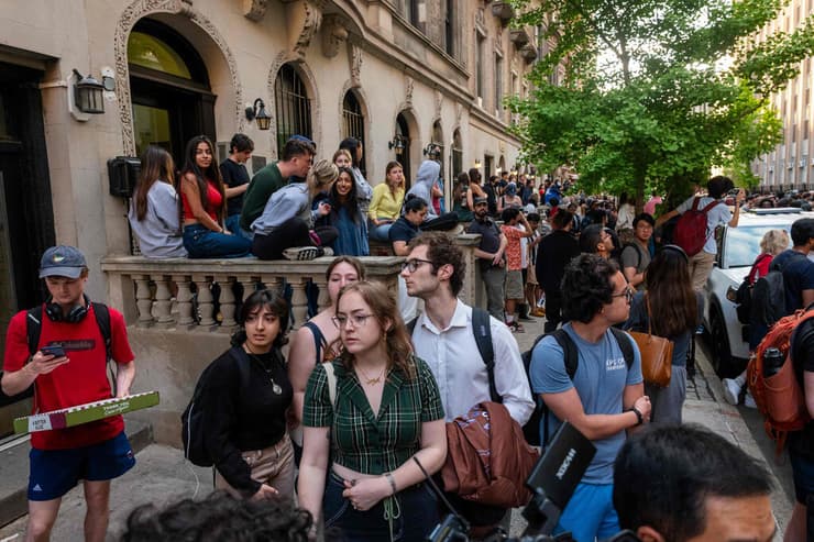 ההתפרעויות והמעצרים באוניברסיטת קולומביה