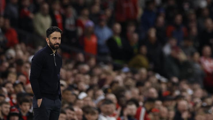 מאמן מנצ'סטר יונייטד רובן אמורים (Reuters/Jason Cairnduff) מאמן מנצ'סטר יונייטד רובן אמורים