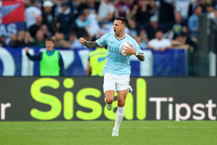 וסינו חוגג שער דרמטי (צילום: Paolo Bruno/Getty Images) מתיאס וסינו