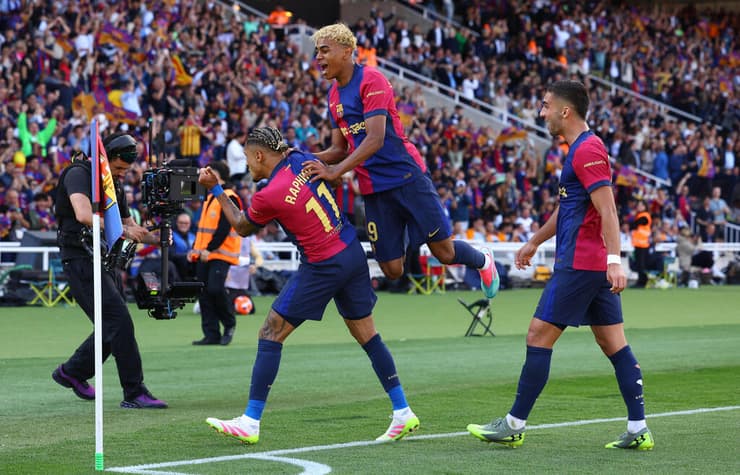 שחקני ברצלונה בטירוף 