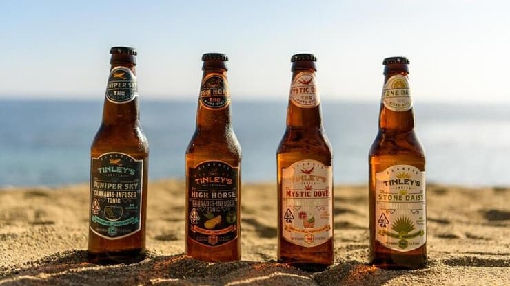 משקאות THC (צילום: Business Wire) משקאות על בסיס קנאביס