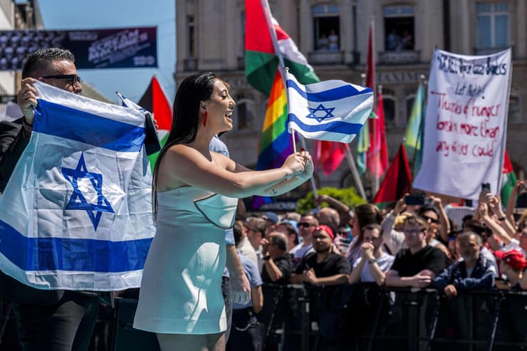 יובל רפאל במצעד המשלחות של אירוויזיון 2025