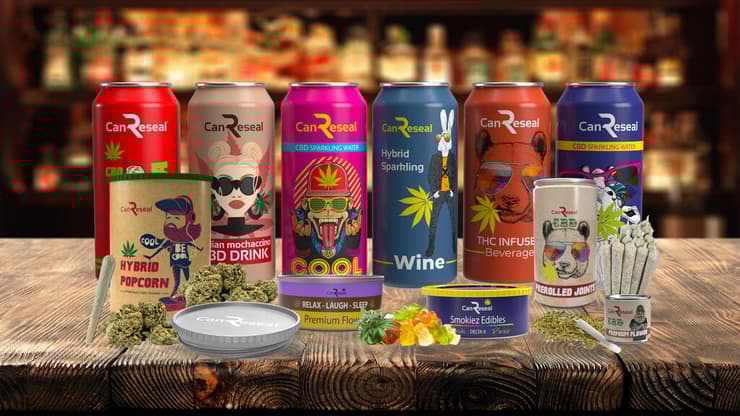 משקאות שמופקים מצמח ההמפ (צילום: Business Wire) משקאות על בסיס קנאביס