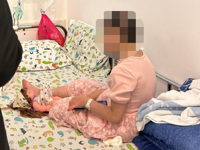 בת 6 מסוריה במרכז הרפואי זיו בצפת