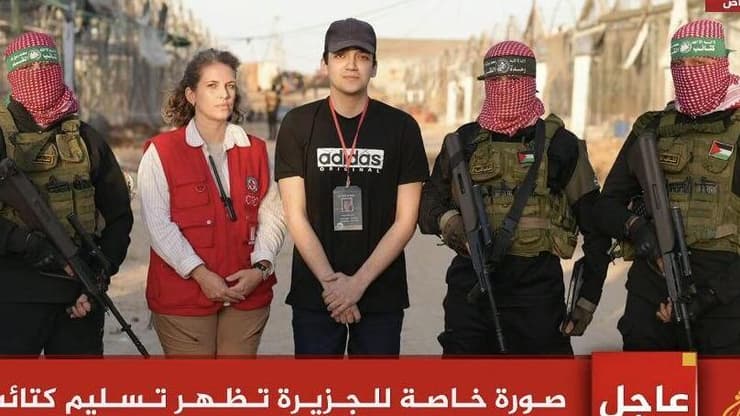   עידן אלכסנדר משתחרר מהשבי