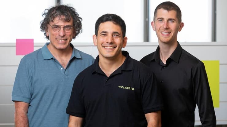 מייסדי קלאסיק (מימין לשמאל) ניר מינרבי, אמיר נוה ויהודה נוה (צילום: אייל טואג) מייסדי קלאסיק