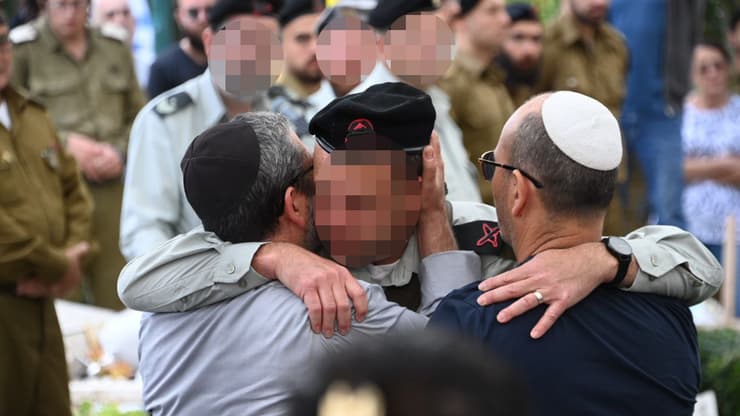 הלווייתו של רס"ל צבי פלדמן ז"ל