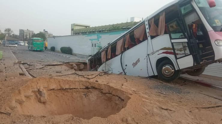 תקיפות בבית החולים האירופאי בחאן יונס