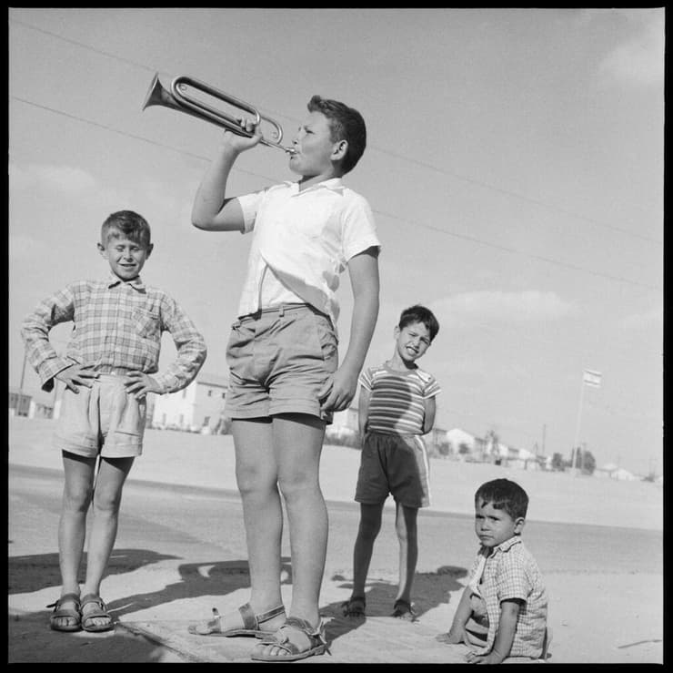 מתוך תערוכת כריס מרקר. Un voyage en Israel (צילום: אלי פוזנר © מאוסף מוזיאון ישראל, ירושלים) מתוך תערוכת כריס מרקר. Un voyage en Israel