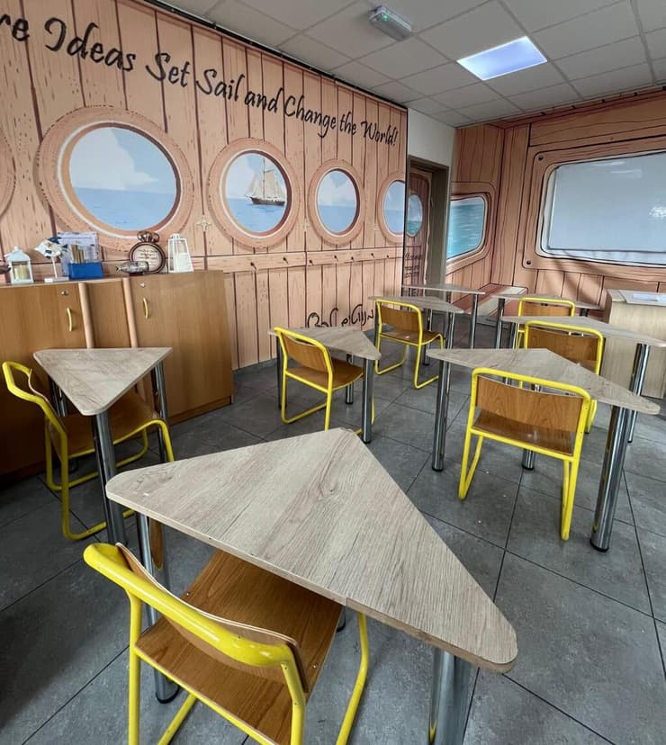 כיתת יזמות בבית ספר יהודי בגאורגיה