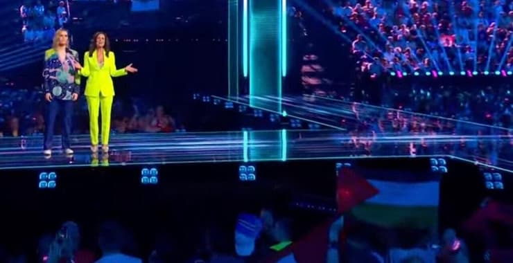 מתוך חצי הגמר הראשון של האירוויזיון