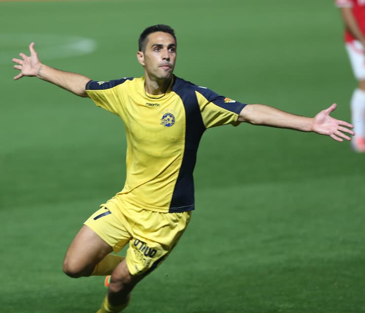 השער הגדול בקריירה? מול הפועל בדרבי (צילום: אורן אהרוני) ערן זהבי דרבי