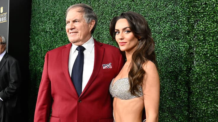 ביל בליצ'יק מאמן פוטבול בת הזוג ג'ורדון הדסון