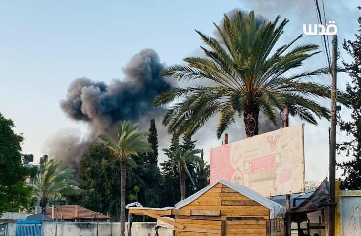 תקיפות בבית החולים האירופאי בחאן יונס