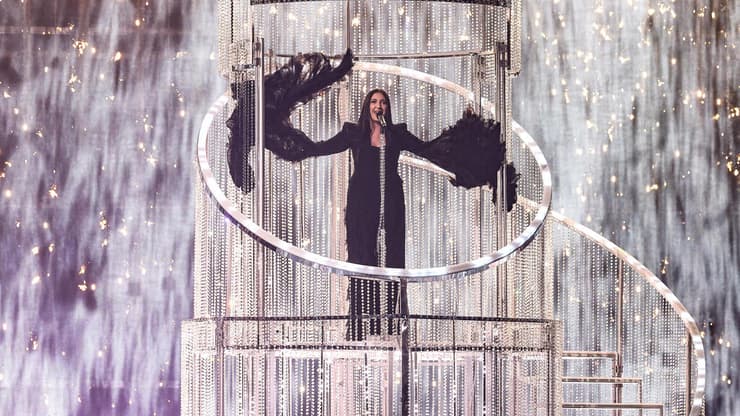 ביצוע יובל רפאל חצי גמר אירוויזיון 2025 (צילום: גיל נחושתן) ביצוע יובל רפאל חצי גמר אירוויזיון 2025