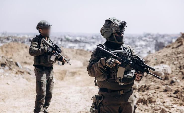 לוחמי צה"ל בדרג' תופאח. מסתמן: המג"ד בחמאס חוסל (צילום: דובר צה"ל) פעילות כוחות חטיבת ירושלים בצפון רצועת עזה